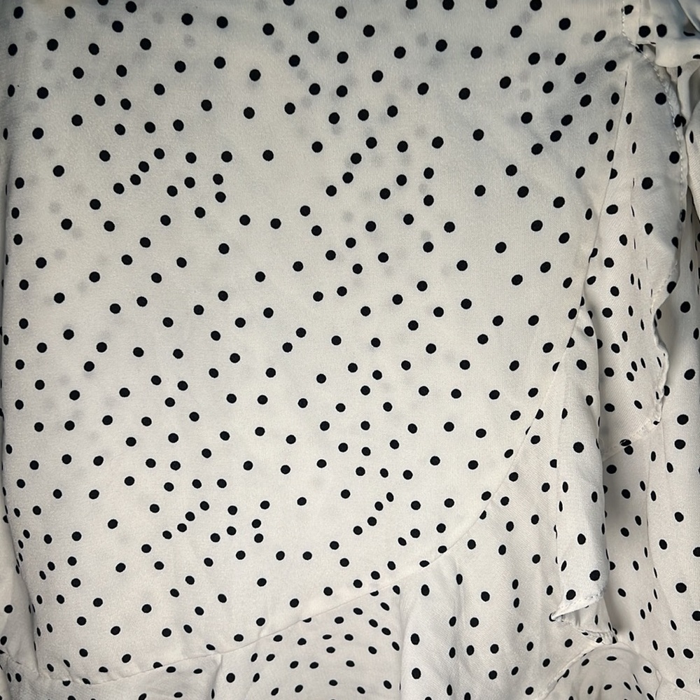 Princess Polly Black and White Polka Dot Skirt - Picture 2 of 10